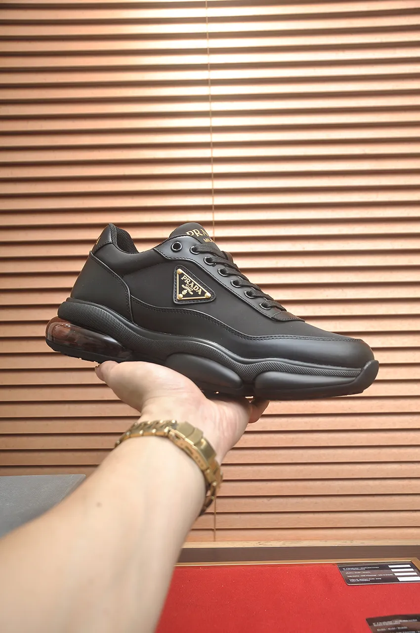 Men's shoes 💰700💶[PRADA] Men's shoes counter hot sale, official website synchronization, 👑Top version ✔️Original cowhide upper + cowhide lining, 1🆚1 replica, original original sole [black/blue/brown 3 colors] 🎯 Material: cowhide surface 🎯 Inner lining: cowhide 🎯 Sole: original molded outsole 🎯 size: Male 38-45 (45 is custom-made and cannot be returned or exchanged)